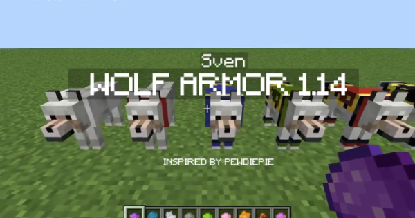 Wolf Armor 114 Inspired By Pewds♥ Minecraft Texture Minecraft Hub