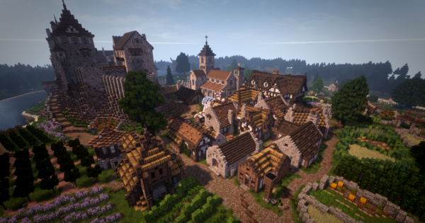 The Last Kingdom Stonehaven Swanton And Skrimville Minecraft Pe Map