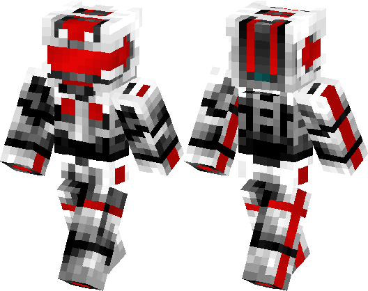 Cool Red Robot Minecraft Skin Minecraft Hub