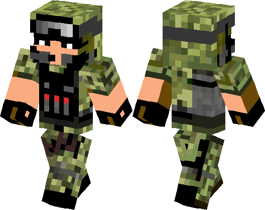 Cool army man Minecraft Skin Minecraft Hub