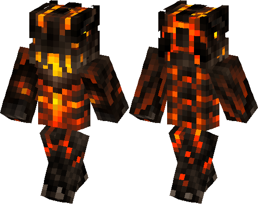 Fire Demon Minecraft Skin Minecraft Hub