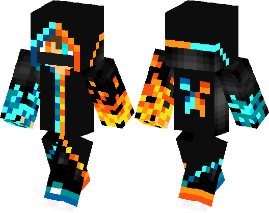 Nice And Cool Ice And Fire Assassin Minecraft Skin Minecraft Hub