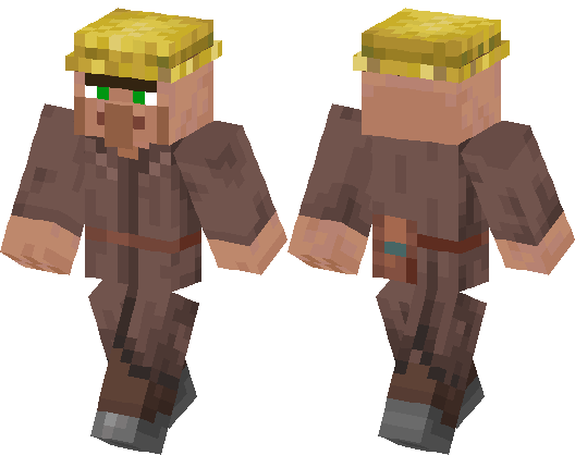 minecraft villager player skin