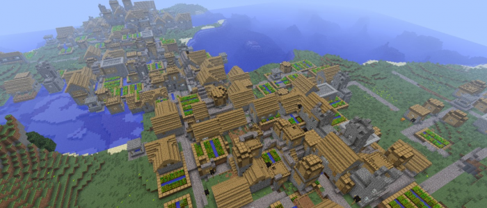 seed city map for minecraft pe