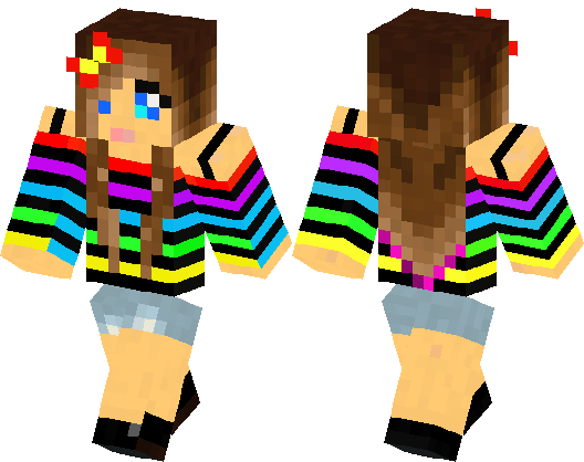 cool minecraft girl skins