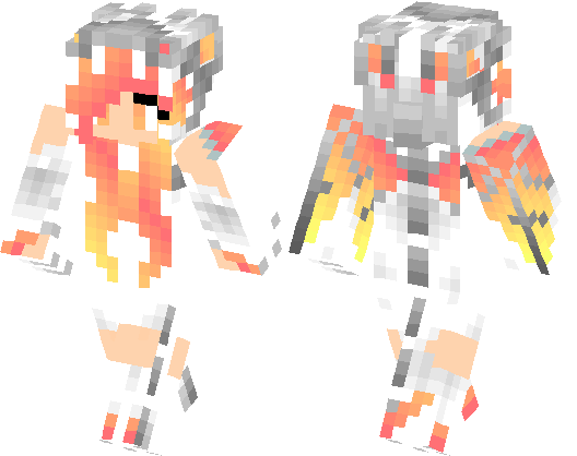fire dragon girl skin