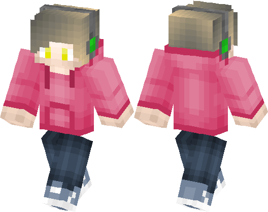 Request by Bolar_JPP75 for a Cool Guy With Pink Hoodie