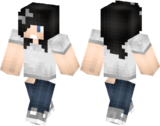 Skin Request from Minecraftian for Short Black Hair Girl
