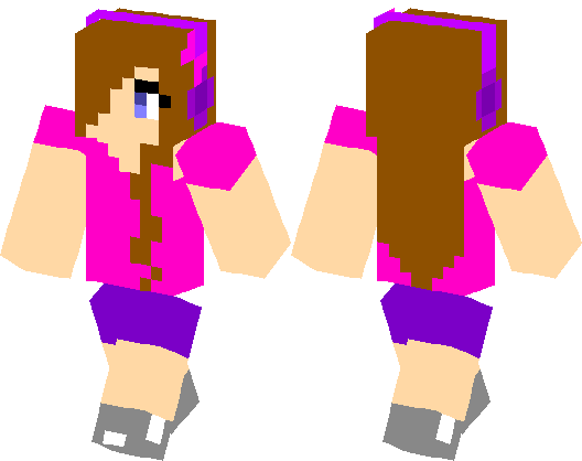 Pink and Purple girl