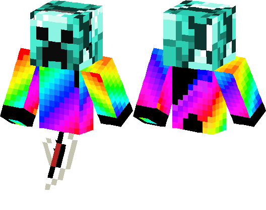 Diamond head rainbow dude
