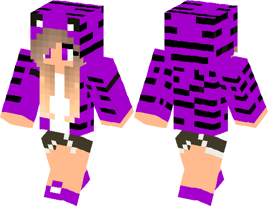 Purple Tiger Girl