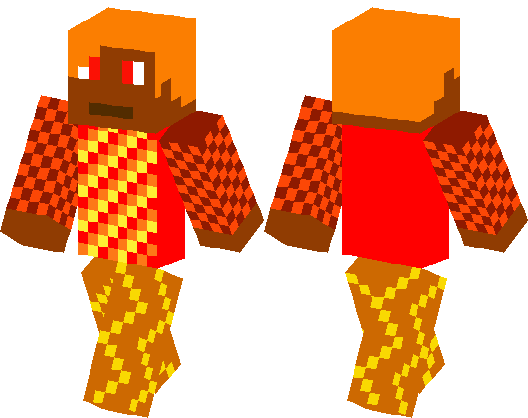 Fire Boy Red Yellow and Orange