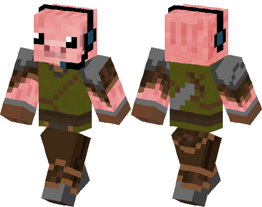 pig king minecraft skin