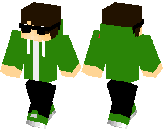 Cool Gun Glasses Guy [Green]
