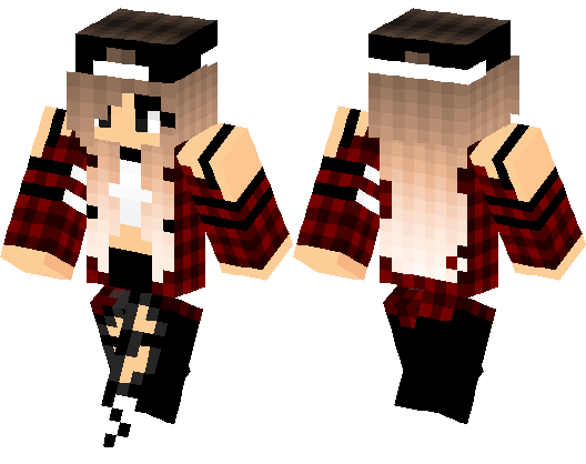 minecraft skins cool girl downloadable