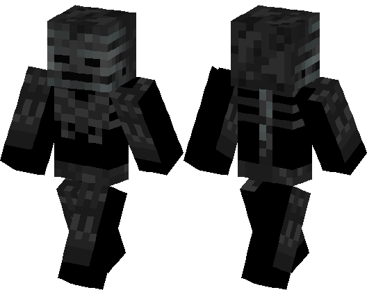 Minecraft Skeleton Skin Layout