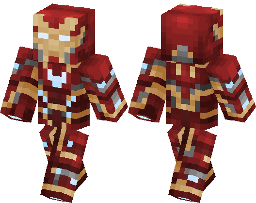 Iron Man Mark 50 Minecraft Skin