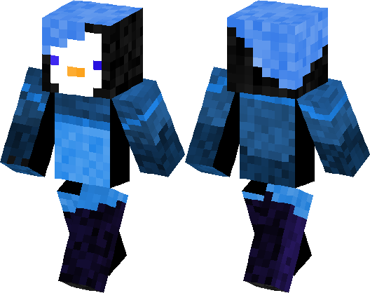 Blue Penguin Skin